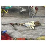 Lot of Collectible Fishing Lures - see description for more info