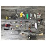 Lot of Collectible Fishing Lures - see description for more info