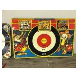2 - Vintage Marx Tin Litho Target Games with Target Gun