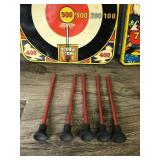 2 - Vintage Marx Tin Litho Target Games with Target Gun