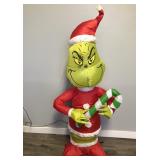 4ft Tall Electric Air Blown Christmas Grinch