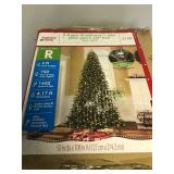 9 Ft Pre-Lit Williams Slim Pine Quick Set Christmas Tree  - Clear Lights