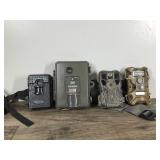 Lot of 4 Game Cameras - Moultrie - Stealth Cam & Wild Game