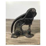 Vintage Cast Iron Pony River Punch  - Pat Mar 27 Oct 8, 1900