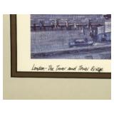 Framed Print - London - The Tower and Tower Bridge