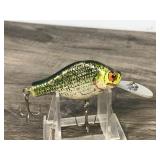 Lot of 10 Collectible Bagley Fishing Lures Shaped Like Sunfish & Crappies