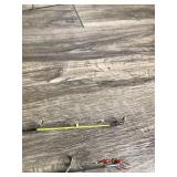 Lot of 4 Ice Fishing Rod & Reels with String and ready to go fishing