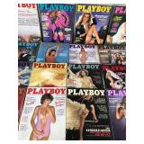 Lot of 27 Adult Playboy Magazines