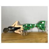 Sonny Molina Folkart Collectible Lures - Mermaid Fishing Lure - Comes with Wooden Box and it’s Signed by Sonny 2008