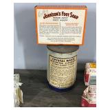 Lot of Vintage Soap and Cleaners / Fels-Naptha Soap - P&G White Laundry Soap - Blue Barrell White Laundry Soap - Crystal White Family Soap - Johnson’s Foot soap - Don Maximo Soap - Crystal White Sco