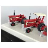 1/64 Scale Set of 4 Tractors  - International Harvester 66 Series Limited Edition Set #2 with Box