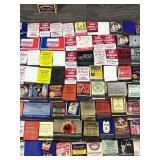 Large Lot of Collectible Matches - 7up - Super Shell - Lucky Strike - Twenty Grand Cigarettes - Sun Maid Raisons and More