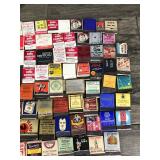Large Lot of Collectible Matches - 7up - Super Shell - Lucky Strike - Twenty Grand Cigarettes - Sun Maid Raisons and More