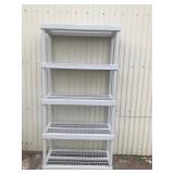 5 Tier Heavy Duty Shelving unit - 36” across x 73” tall x 18” deep