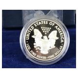 2014 American Eagle One Ounce Silver Proof Coin with Box & COA