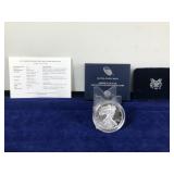 2014 American Eagle One Ounce Silver Proof Coin with Box & COA