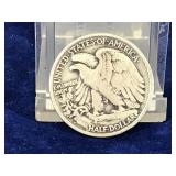 1940 S - Walking Liberty Silver Half Dollar