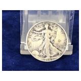 1940 S - Walking Liberty Silver Half Dollar