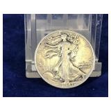 1941 Walking Liberty Silver Half Dollar