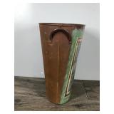 Metal Trash Can - Gone Fishing