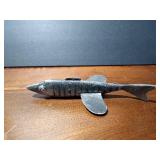 Fishing spearing Vintage all metal decoy