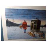 Les Kouba signed framed print (Dark House Finale)
