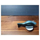 Signed Perch decoy with metal fins by Paul E. Mohl