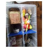 Gander Mountain cloth tackle box with 4 organizer boxes full of tackle