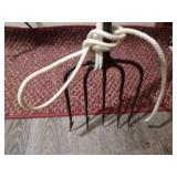 Vintage 5 tine spear