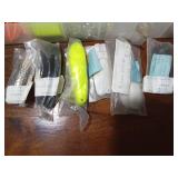 Daredevils and other fish making supplies in plastic organizer