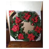 New large prelit Christmas wreath