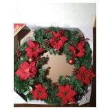 New large prelit Christmas wreath