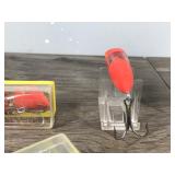 4 - VINTAGE FISHING LURE- NEON MICKEY LURE - LIGHTS AS IT SWIMS