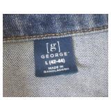 (BS) George Denim Jacket Size L (42...