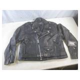 (BR1) New FMC Leather Motorcycle Ja...