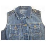 (BR1) Motto Denim Vest Size S...