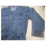 (BR1) Denim Jacket Size Adult Large...