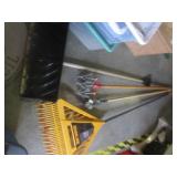 (BS) Yard Tools - Rake, Shovel, Edg...