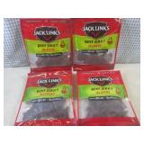 (B-2) 4 Bags of Jack Links Jalapeno...