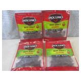 (B-2) 4 Bags of Jack Links Jalapeno...
