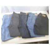 (BS) 5 Pairs Assorted Jeans - Wrang...