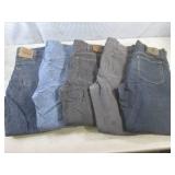 (BSB) 5 Pairs Assorted Jeans - Levi...