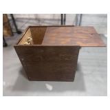 Wooden Simpson Beer Box w Sliding Lid