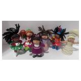 Vintage Set of 6 PVC Mini Cabbage Patch Kids
