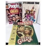Grease 20th Anniversary People Magazine, The Met Magazine and Movie Program