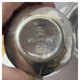 Pewter Stieff Jefferson Cup and Pewter Wilton Queen Anne 9" Bowl