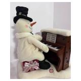2005 Hallmark Jingle Pals Piano Playing Snowman Animated