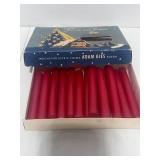 Box of German 14 Red Candles