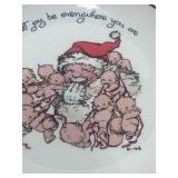 1973 Commemorative Edition Kewpie Christmas Plate