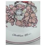 1973 Commemorative Edition Kewpie Christmas Plate